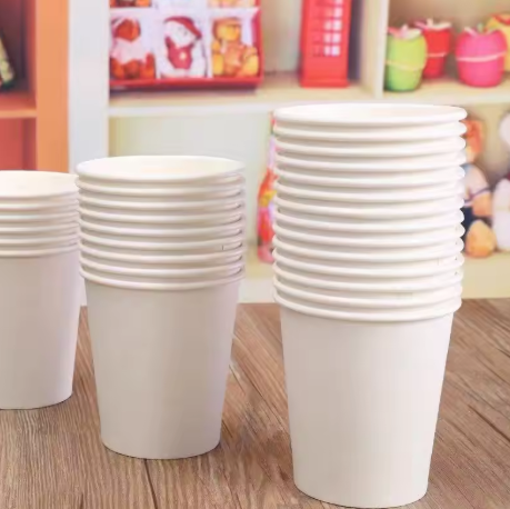 Wholesale Disposable Eco-friendly Kraft Paper Cups Single Wall Paper Coffee Cup