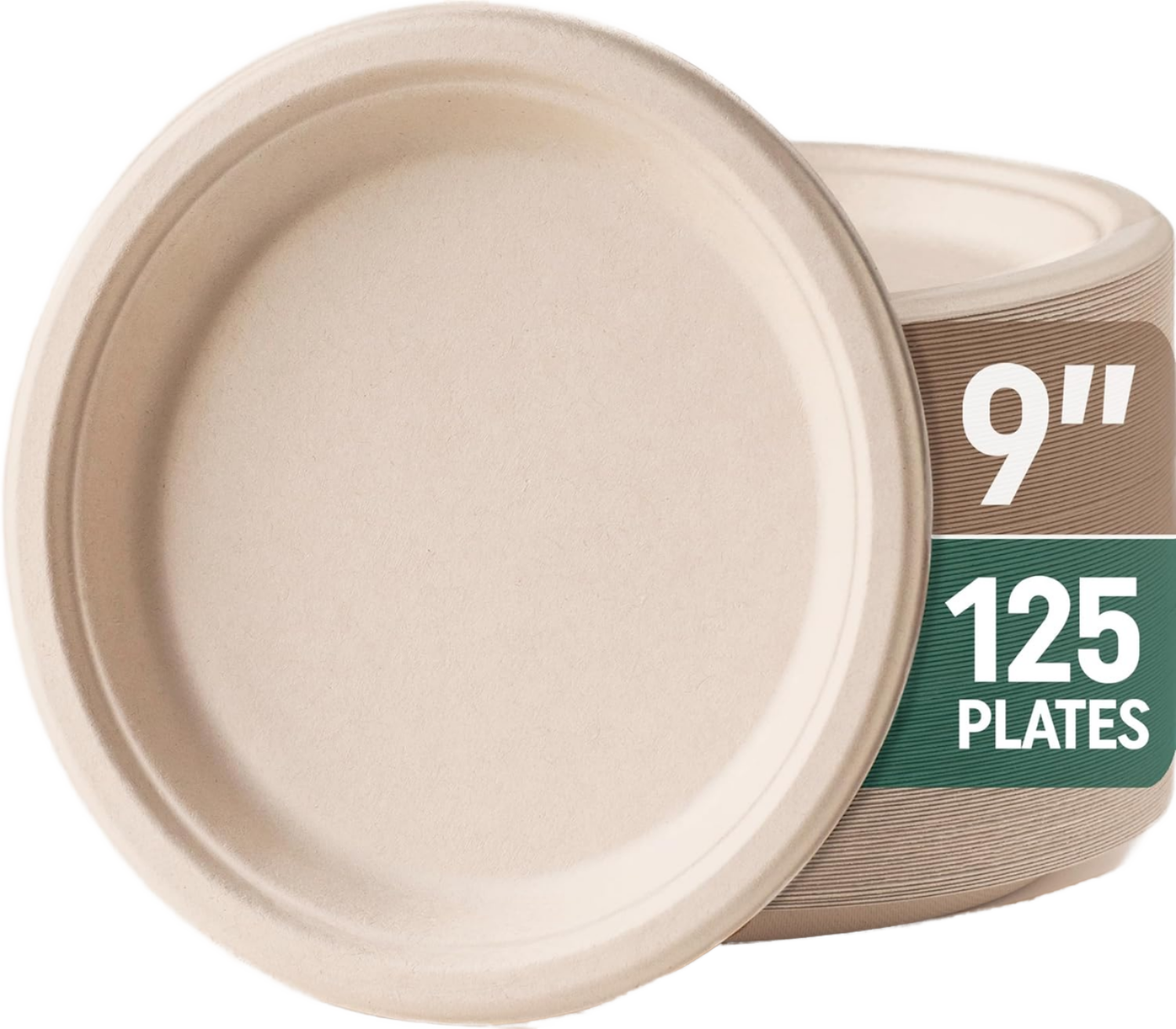 Disposable Eco-Friendly Paper Round Fish-Shaped Plates for Back to School and Hot Food Packaging