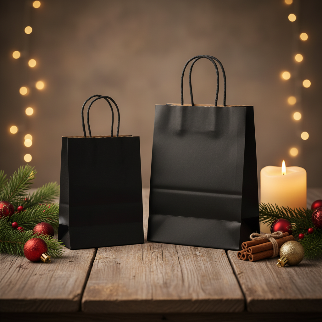 Reinforced Twisted Handle Kraft Paper Bags for Heavy Retail and Food Takeaway Applications2