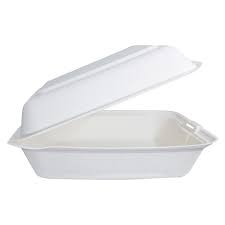 Sugarcane Bagasse Disposable Food Container Factory Wholesale Price Food Grade Compostable Disposable Tableware Clamshell