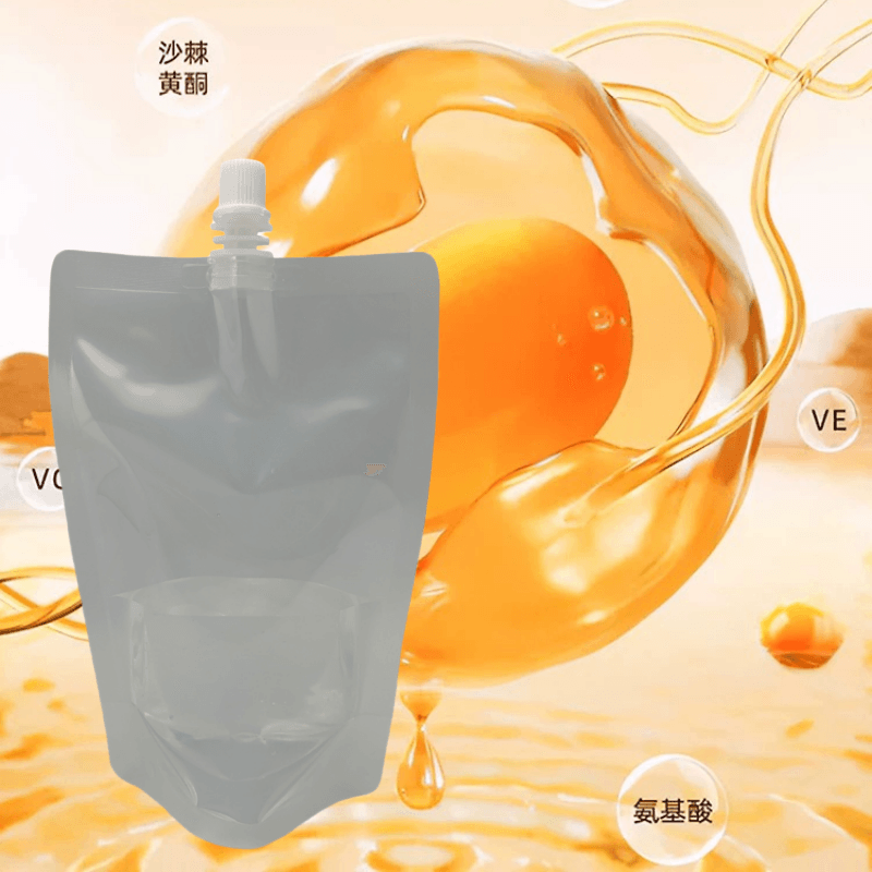 Factory Supplier's Disposable 500ml Clear Soft Plastic Drinking Bag Gravure Printing Refill Liquid Spout Pouch for Coffee