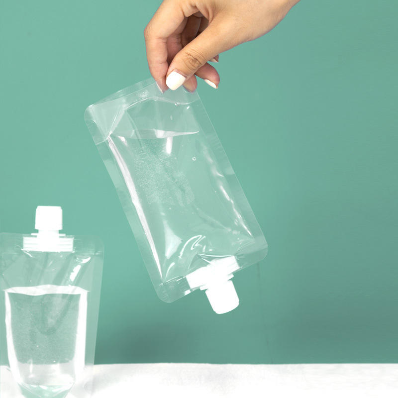 Hf50c138ea5ae41999aba24979211c4bCustomized Services Food Grade Fruit Liquid Juice Plastic Stand Spouted Packet Milk Tea Beverage Packaging Bag with Spout0b