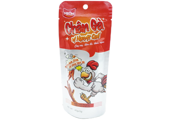 Customized High Quality Side Sealed Vacuum Laminated Food Preservation Microwaveable Retort Pouch for Chicken Feet Milk Jelly
